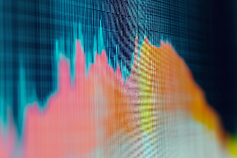 Graphique de croissance de portefeuille client